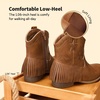 image:imageDREAM PAIRS Girls Cowboy Cowgirl Western BootsCamel
