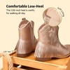 image:imageDREAM PAIRS Girls Cowboy Cowgirl Western BootsRose Gold
