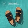 image:imageDREAM PAIRS Waterproof Lightweight Platform SandalsBlack