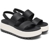 image:imageDREAM PAIRS Waterproof Lightweight Platform SandalsBlackWhite