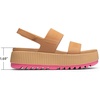 image:imageDREAM PAIRS Waterproof Lightweight Platform SandalsCamel