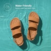 image:imageDREAM PAIRS Waterproof Lightweight Platform SandalsCamel