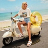 image:imageDREAM PAIRS Waterproof Lightweight Platform SandalsWhite