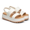 image:imageDREAM PAIRS Waterproof Lightweight Platform SandalsWhite