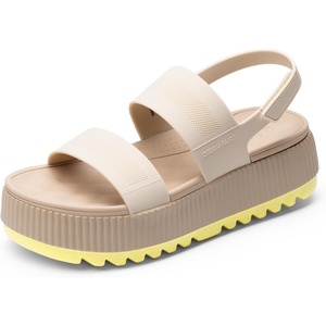 image:imageDREAM PAIRS Waterproof Lightweight Platform SandalsSand