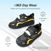 image:imageDREAM PAIRS Boys Car School Sneakers Causal ShoesBlack