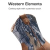 image:imageDREAM PAIRS Boys Cowboy Boots Kids Western BootsBrownCamo