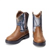 image:imageDREAM PAIRS Boys Cowboy Boots Kids Western BootsBrownCamo