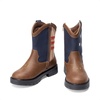 image:imageDREAM PAIRS Boys Cowboy Boots Kids Western BootsBrownNavy