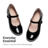 image:imageDREAM PAIRS Girls Mary Jane School Uniform ShoesBlack Pu