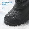 image:imageDREAM PAIRS Girls Snow Waterproof Winter BootsBlack
