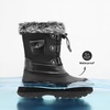 image:imageDREAM PAIRS Girls Snow Waterproof Winter BootsBlack