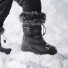 image:imageDREAM PAIRS Girls Snow Waterproof Winter BootsBlack
