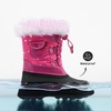 image:imageDREAM PAIRS Girls Snow Waterproof Winter BootsFuchsia