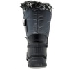 image:imageDREAM PAIRS Girls Snow Waterproof Winter BootsGreyBlack