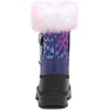 image:imageDREAM PAIRS Girls Snow Waterproof Winter BootsNavyFuchsia