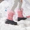 image:imageDREAM PAIRS Girls Snow Waterproof Winter BootsPink