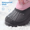 image:imageDREAM PAIRS Girls Snow Waterproof Winter BootsPink