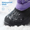 image:imageDREAM PAIRS Girls Snow Waterproof Winter BootsPurple