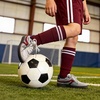 image:imageDREAM PAIRS Kids Indoor Soccer ShoesWhiteRed