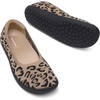 image:imageDREAM PAIRS Womens Ballet Wide Toe FlatsLeopard