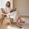 image:imageDREAM PAIRS Womens Ballet Wide Toe FlatsLeopard