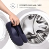 image:imageDREAM PAIRS Womens Ballet Wide Toe FlatsNavy