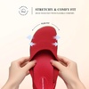 image:imageDREAM PAIRS Womens Ballet Wide Toe FlatsRed