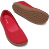 image:imageDREAM PAIRS Womens Ballet Wide Toe FlatsRed