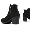 image:imageDREAM PAIRS Womens Chunky Heel Platform Ankle BootsBlack