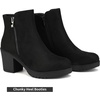 image:imageDREAM PAIRS Womens Chunky Heel Platform Ankle BootsBlack