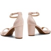 image:imageDREAM PAIRS Womens Comfort Block Heel SandalsChampagnesatin