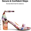image:imageDREAM PAIRS Womens Comfort Block Heel SandalsFloral