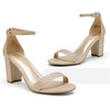image:imageDREAM PAIRS Womens Comfort Block Heel SandalsGoldGlitter