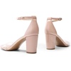 image:imageDREAM PAIRS Womens Comfort Block Heel SandalsNudeClear