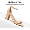 image:imageDREAM PAIRS Womens Comfort Block Heel SandalsNudeNubuck