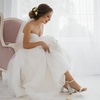 image:imageDREAM PAIRS Womens Comfort Block Heel SandalsSilverGlitter