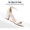 image:imageDREAM PAIRS Womens Comfort Block Heel SandalsWhitePu