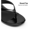 image:imageDREAM PAIRS Womens Dress Kitten Heel Sandals Flip FlopsAll Black