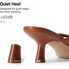 image:imageDREAM PAIRS Womens Dress Kitten Heel Sandals Flip FlopsBrown