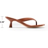 image:imageDREAM PAIRS Womens Dress Kitten Heel Sandals Flip FlopsBrown