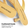image:imageDREAM PAIRS Womens Dress Kitten Heel Sandals Flip FlopsGold