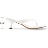 image:imageDREAM PAIRS Womens Dress Kitten Heel Sandals Flip FlopsWhite