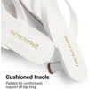 image:imageDREAM PAIRS Womens Dress Kitten Heel Sandals Flip FlopsWhite