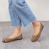 image:imageDREAM PAIRS Womens Dress Knit Ballet Comfort FlatsAll Leopard