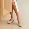 image:imageDREAM PAIRS Womens Dress Knit Ballet Comfort FlatsAll Nude