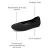 image:imageDREAM PAIRS Womens Dress Knit Ballet Comfort FlatsBlack