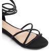 image:imageDREAM PAIRS Womens Strappy Dressy Flat SandalsBlack
