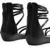 image:imageDREAM PAIRS Womens Strappy Dressy Flat SandalsBlackPu