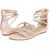 image:imageDREAM PAIRS Womens Strappy Dressy Flat SandalsChampagne